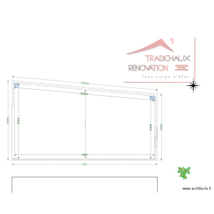 dock coupe 2. Plan de 0 pièce et 0 m2