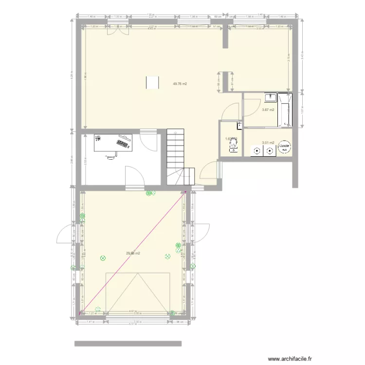 plan avec extension garage 03072016. Plan de 