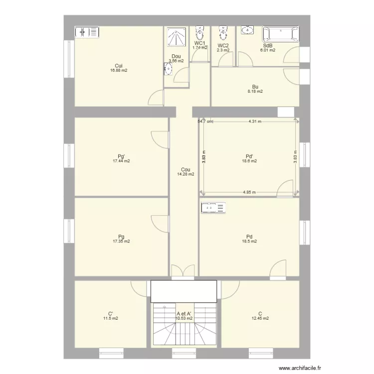 M des ASSO école. Plan de M des ASSO école. Plan de