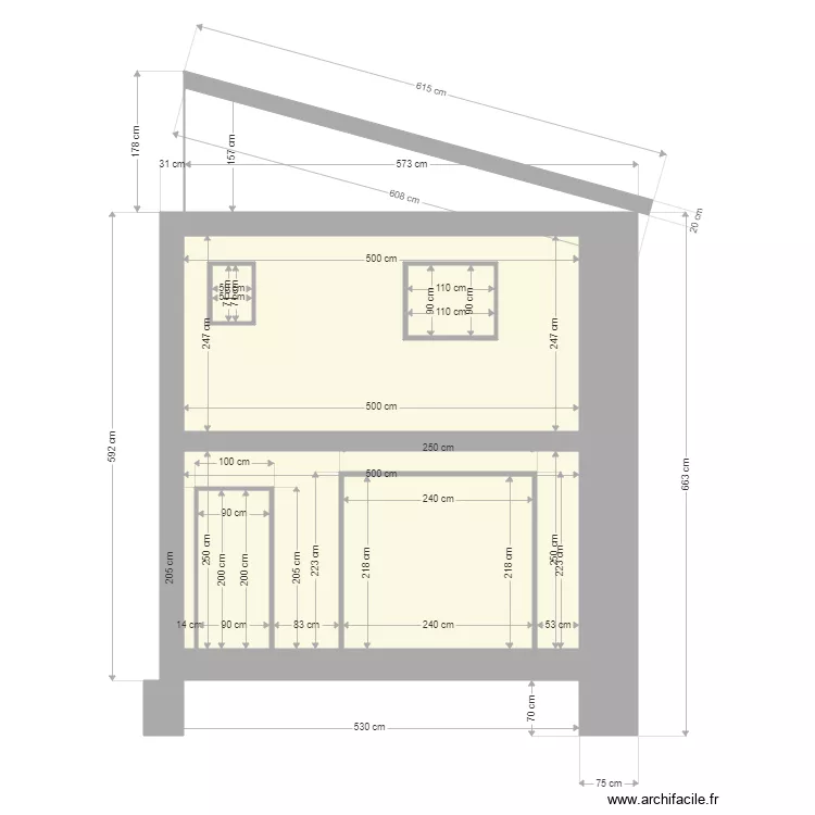 BERGERIE PIGNON EST 2. Plan de 