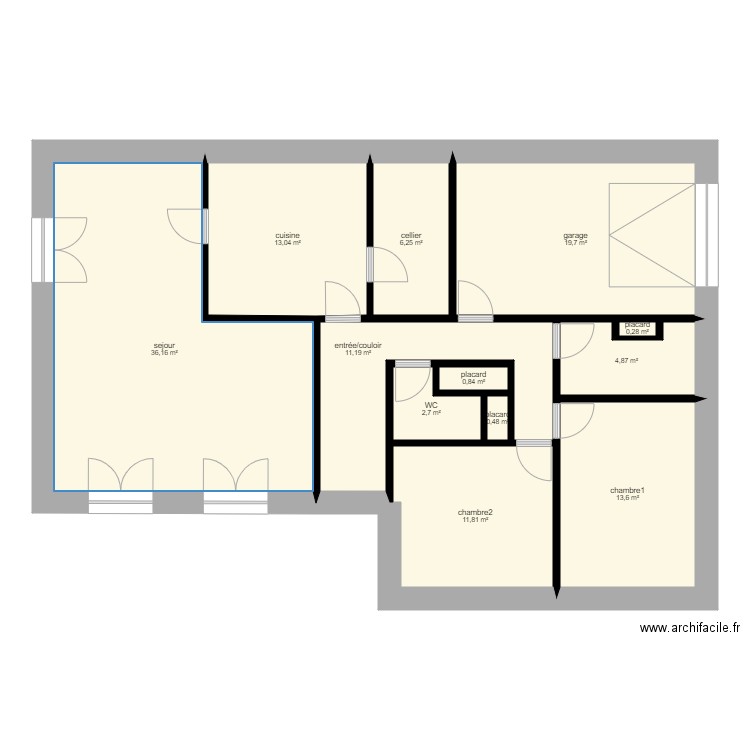 Maison commequiers 686. Plan de 0 pièce et 0 m2