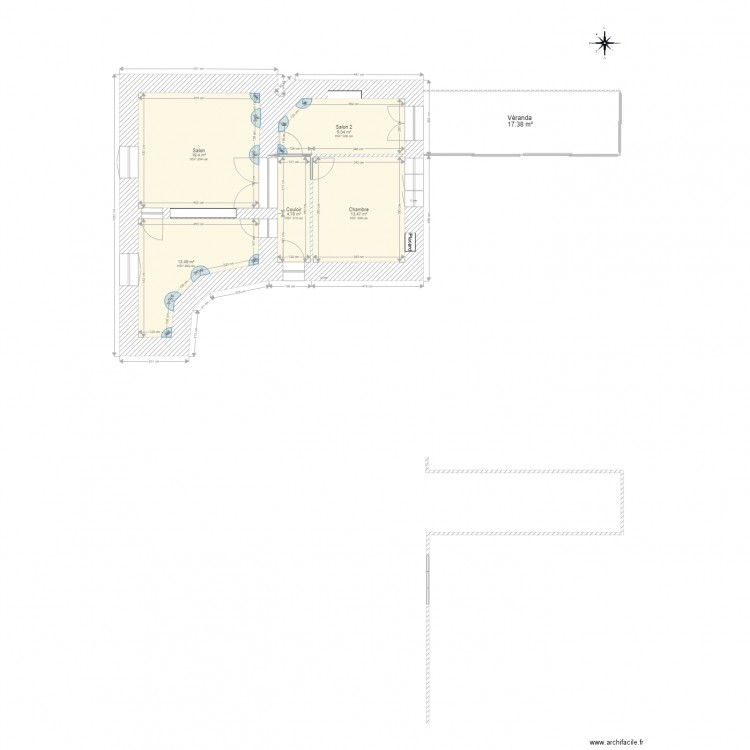 Appartement biarritz 1. Plan de 0 pièce et 0 m2