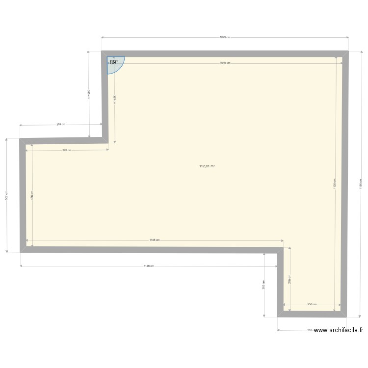 implantation. Plan de 0 pièce et 0 m2