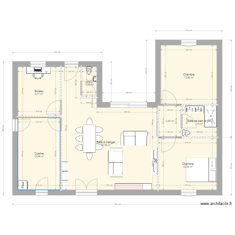 Projet 13. Plan de 0 pièce et 0 m2