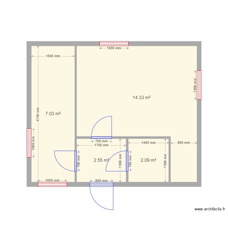 30 Vladimir. Plan de 0 pièce et 0 m2