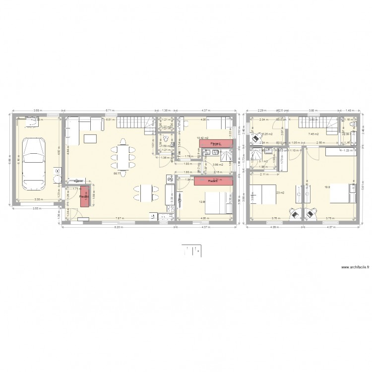 120 R1 Valbonne RDC variante 4. Plan de 0 pièce et 0 m2