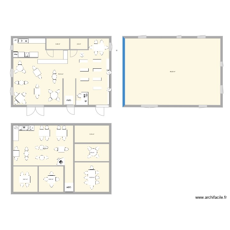 projet. Plan de 0 pièce et 0 m2