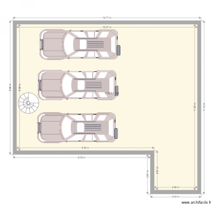 GARAGE GARIDECH. Plan de 0 pièce et 0 m2