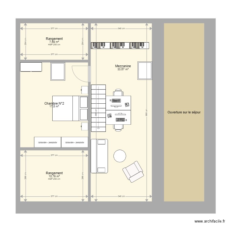 App 2 mezza meublés. Plan de 0 pièce et 0 m2