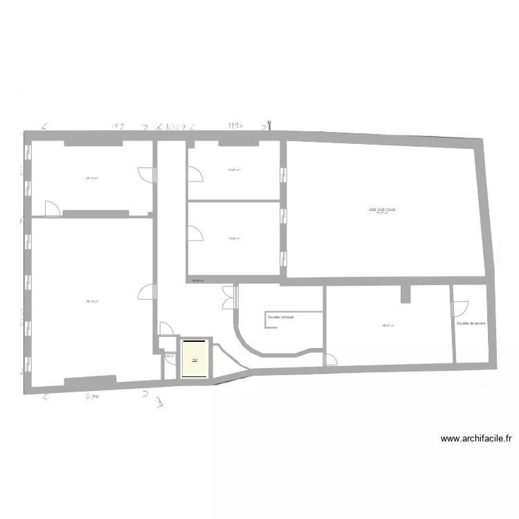 Bureaux 1. Plan de 