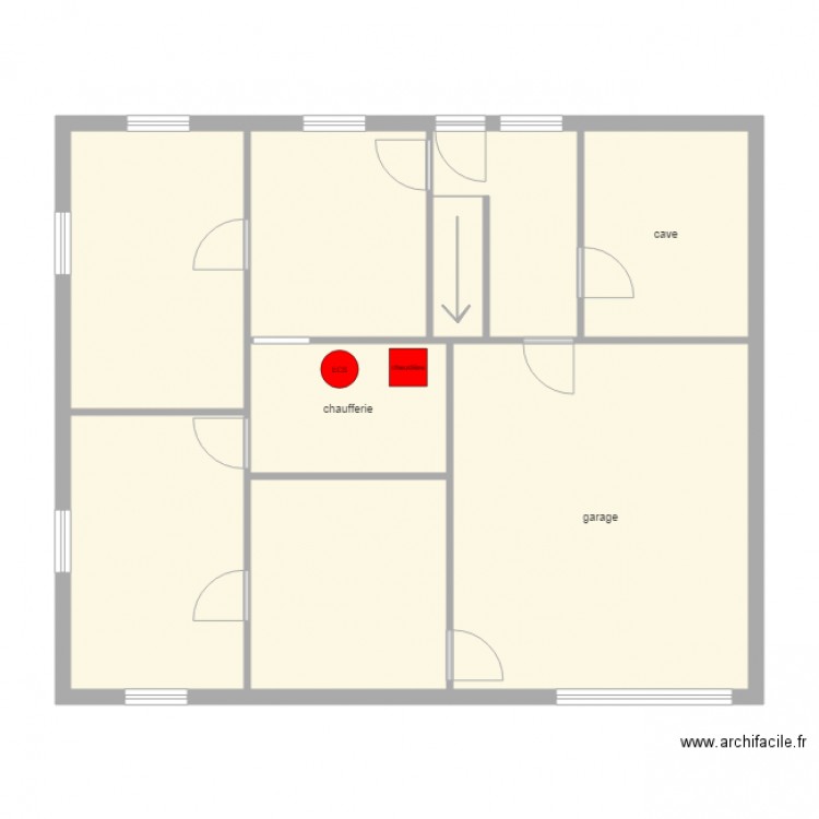 DUC. Plan de 0 pièce et 0 m2