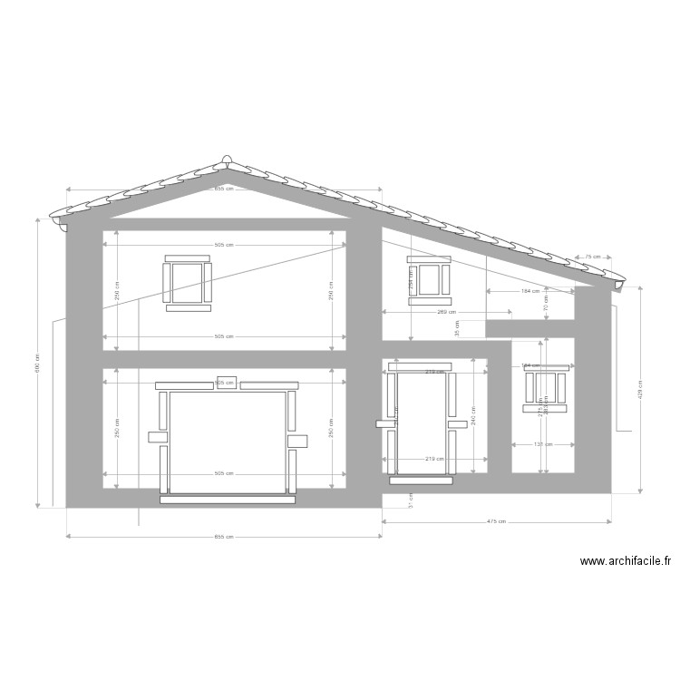 BERGERIE PIGNON EST 1. Plan de 3 pièces et 30 m2