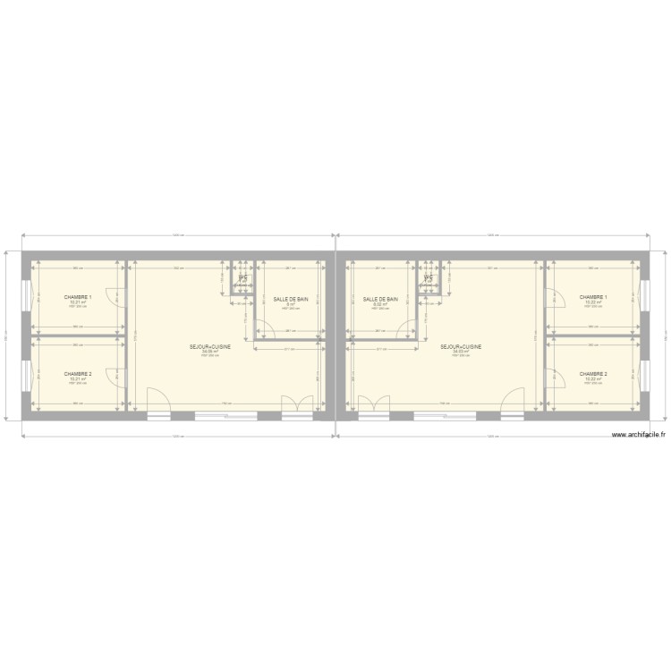 MAISON LEOU 3. Plan de 0 pièce et 0 m2
