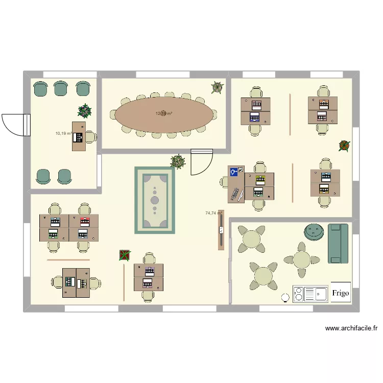SAE VENTTE S2. Plan de 