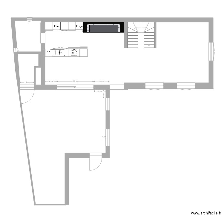 Maison Sorbiers  1er étage 2. Plan de 0 pièce et 0 m2