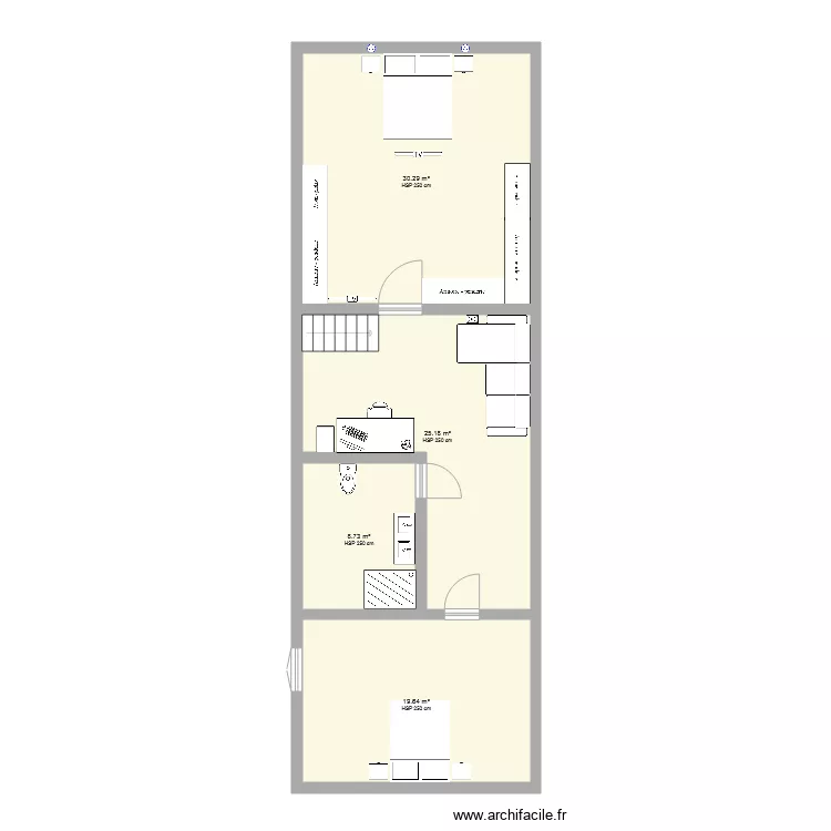 CHAMBRE. Plan de CHAMBRE. Plan de