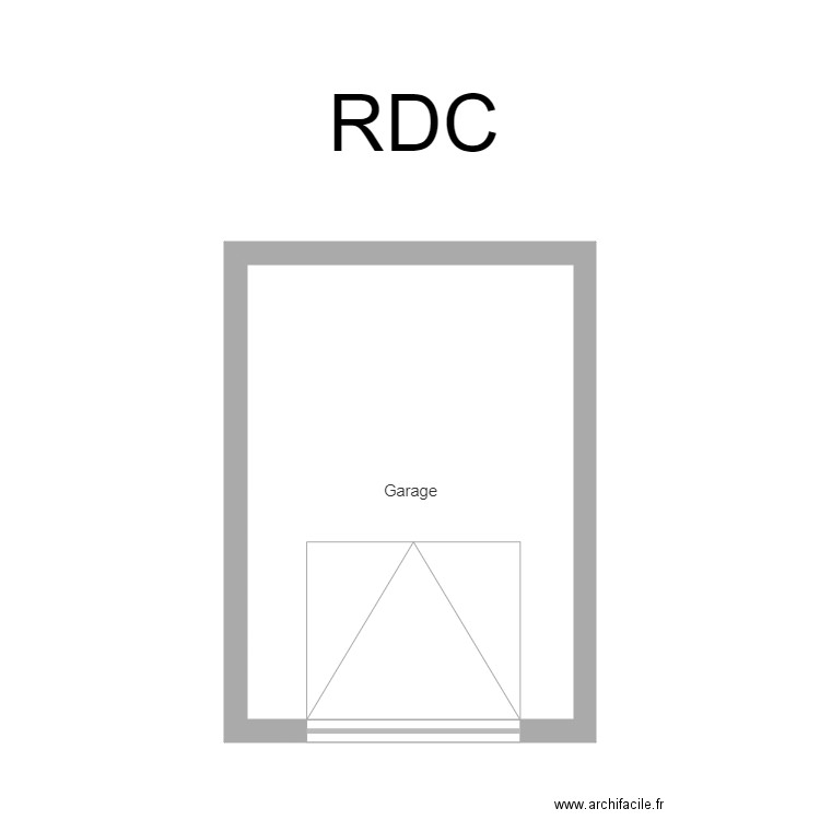 350601161. Plan de 1 pièce et 19 m2