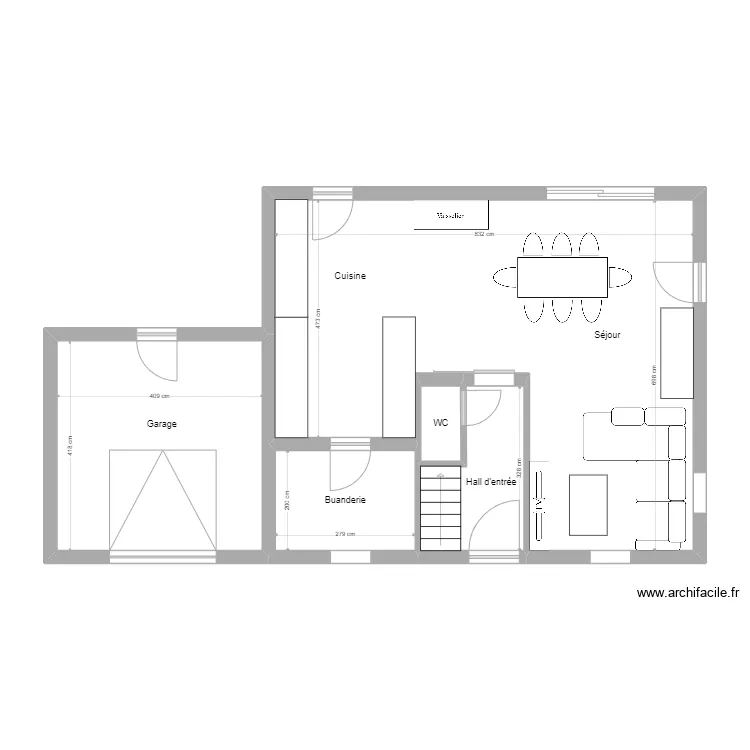 Plan Limal rdc. Plan de 