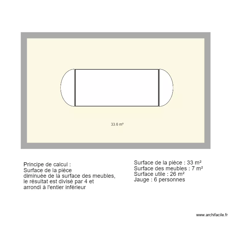Salle de r&eacute;union CSE. Plan de 