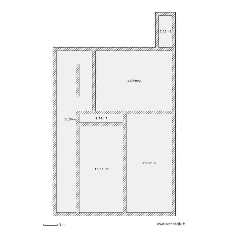 33DJ_RDC. Plan de 0 pièce et 0 m2