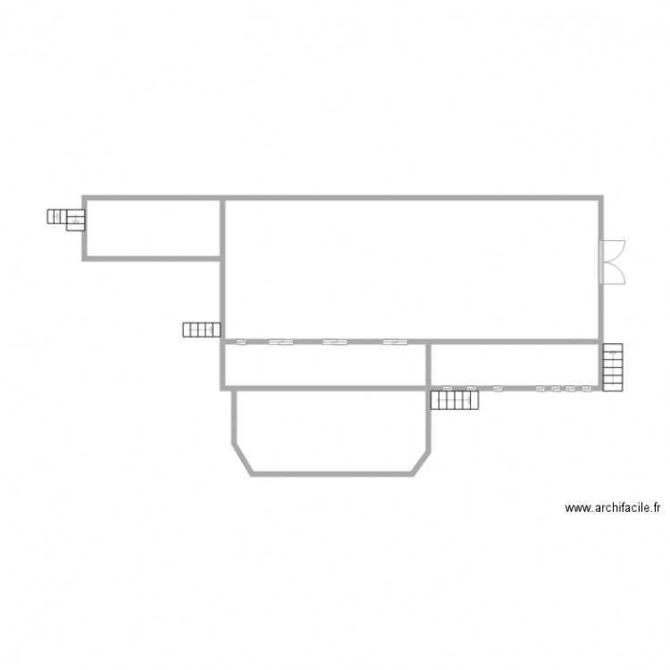 Restaubrède RDC. Plan de 0 pièce et 0 m2