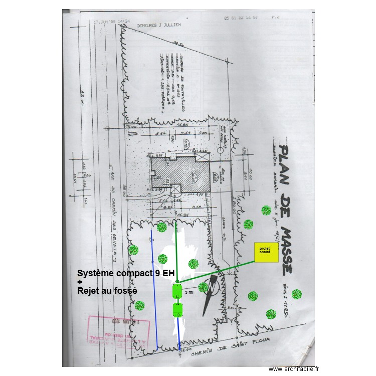 Berujeau. Plan de 0 pièce et 0 m2