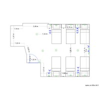 CHAMBRE GARAGE AVEC 6 lits + ELEC