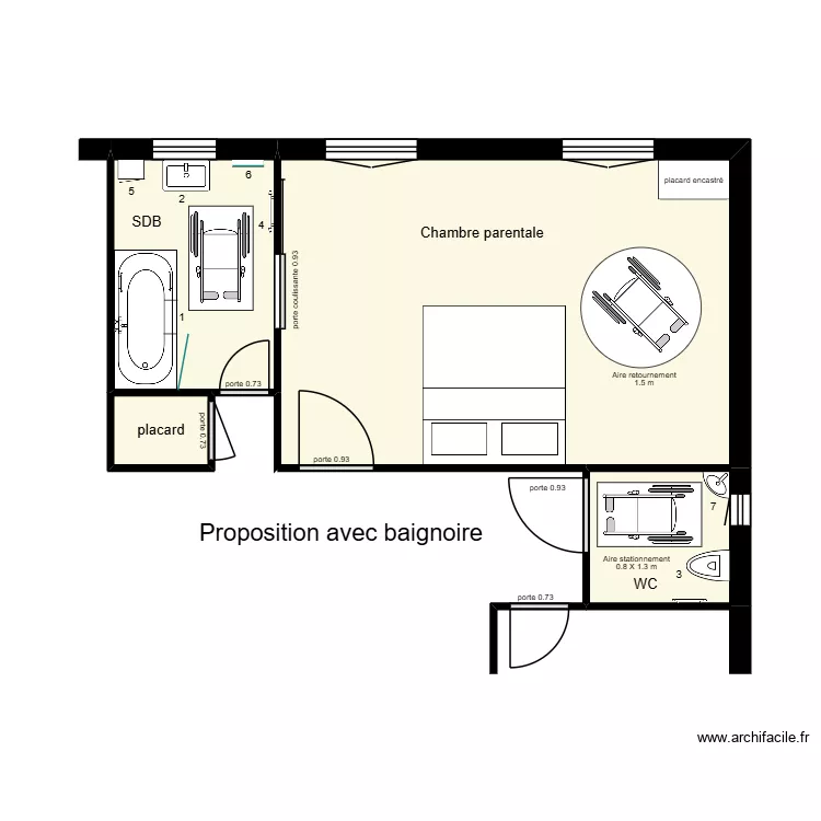 Ben Ammar Propriétaire. Plan de 4 et 31 m² Ben Ammar Propriétaire. Plan de 4 et 31 m²