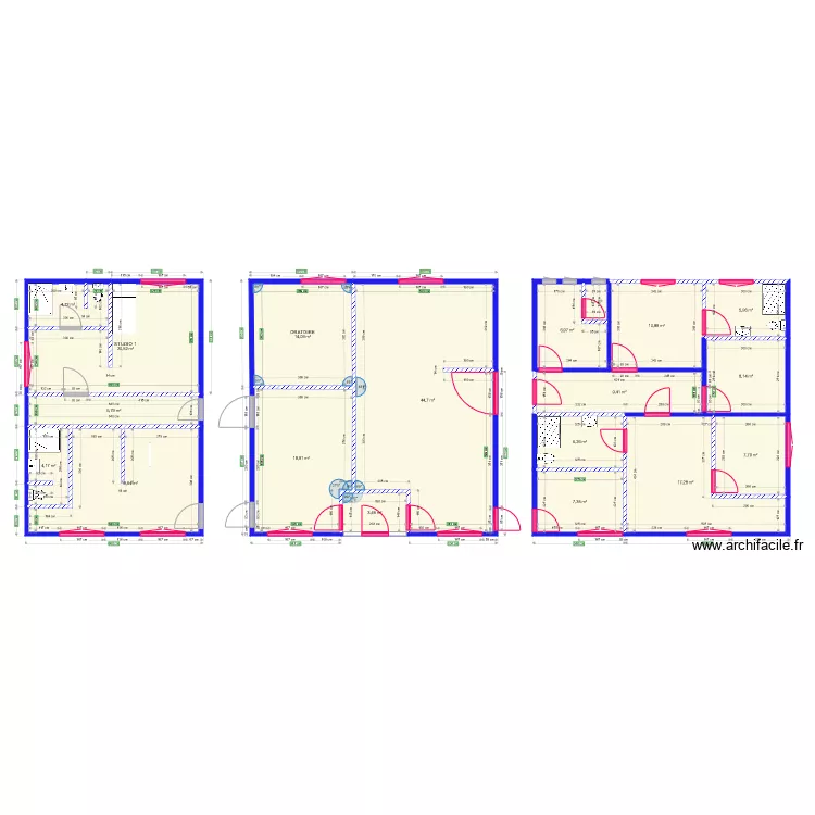 VENTILATION SALLE COMMUNE V 001 16 07 2021. Plan de 