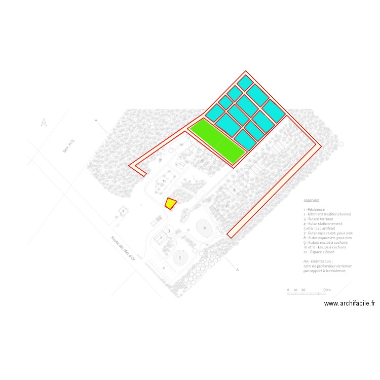 ajout de batiment2. Plan de 0 pièce et 0 m2