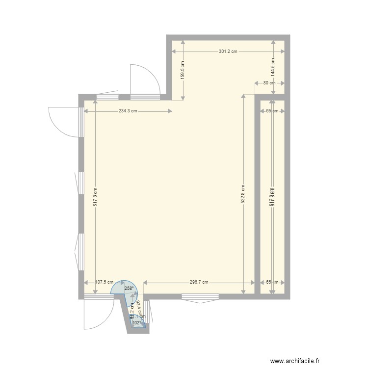 terrasse sophia. Plan de 0 pièce et 0 m2