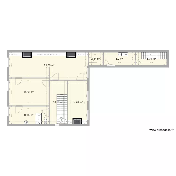 les bordes etage 1. Plan de les bordes etage 1. Plan de