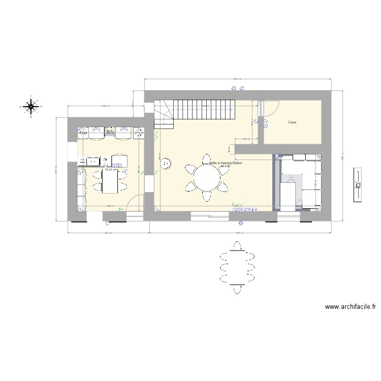 Maison RDC 062019. Plan de 0 pièce et 0 m2