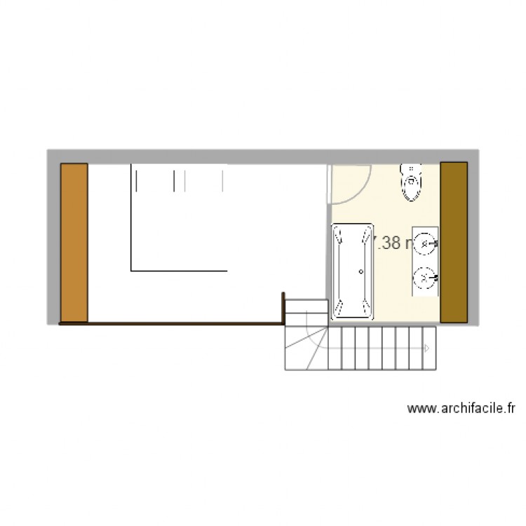 Grange Sermaise 1er étage V2 accessoire. Plan de 0 pièce et 0 m2