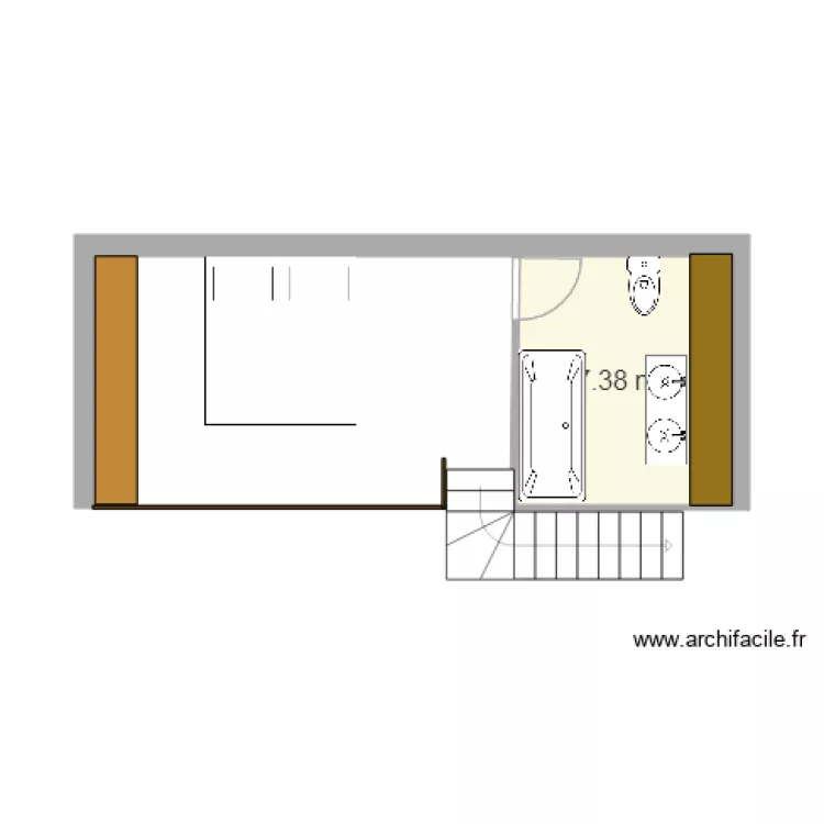 Grange Sermaise 1er étage V2 accessoire. Plan de Grange Sermaise 1er étage V2 accessoire. Plan de