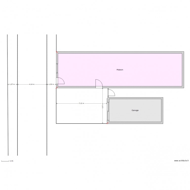 Gaz Leval. Plan de 0 pièce et 0 m2