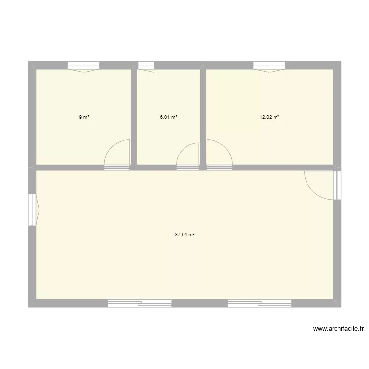 maison techno a meubler svp. Plan de 