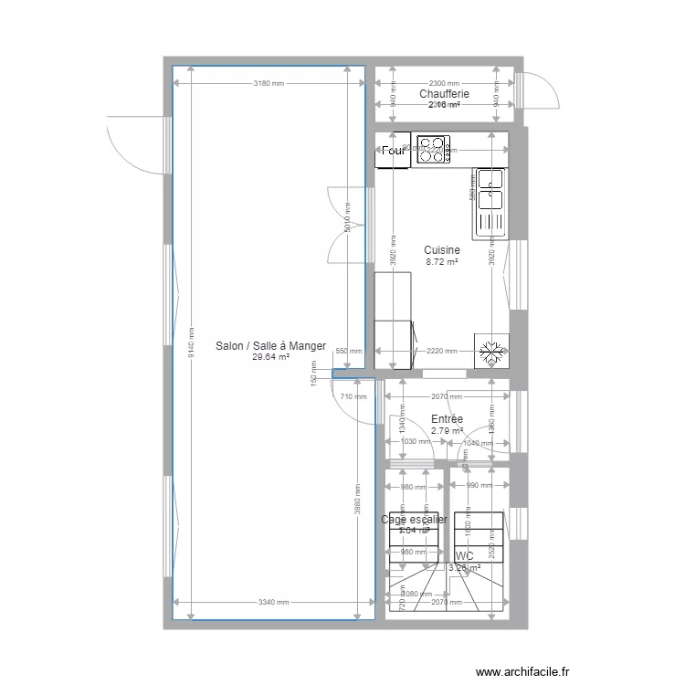 SOLTERRE 3 pl Bourg Aménagement Cuisine v3. Plan de SOLTERRE 3 pl Bourg Aménagement Cuisine v3. Plan de