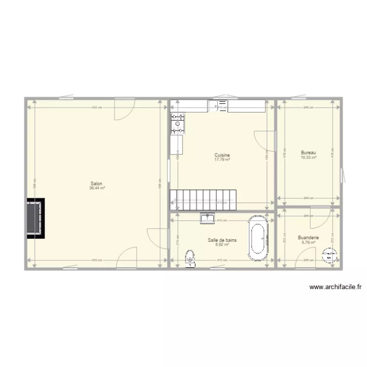 63001512 Meillers. Plan de 