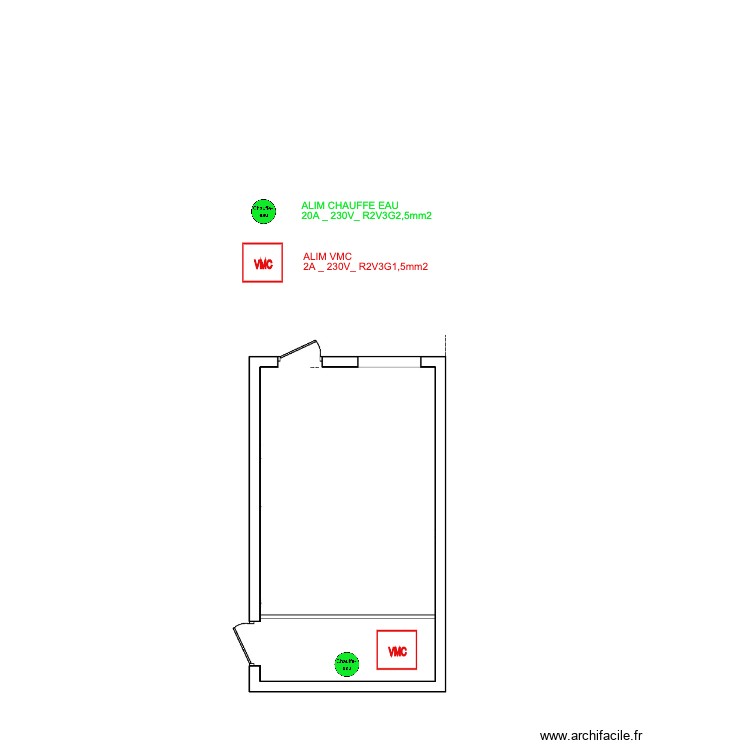 SGB V2 LOCAL TECH. Plan de 0 pièce et 0 m2