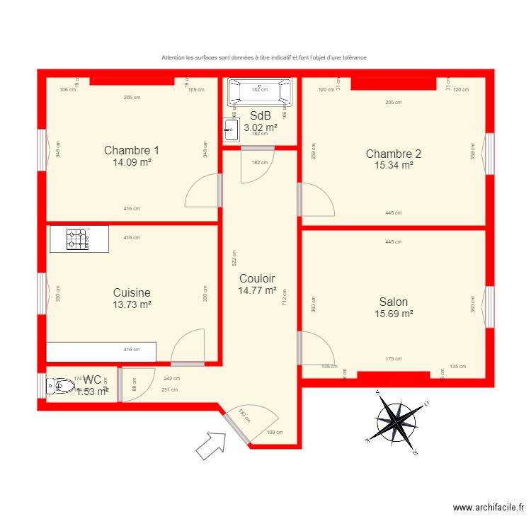 BI 5871. Plan de 0 pièce et 0 m2