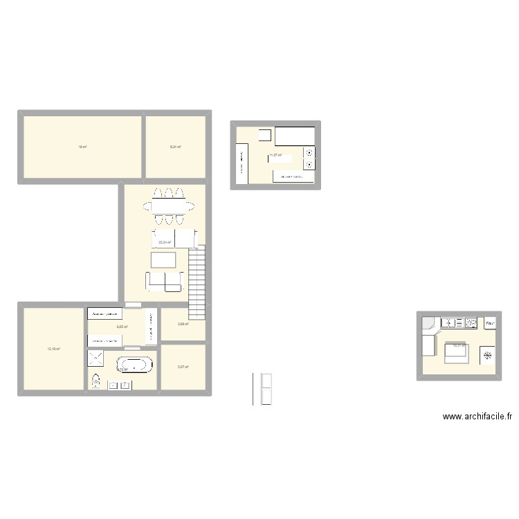 essai 13. Plan de 0 pièce et 0 m2