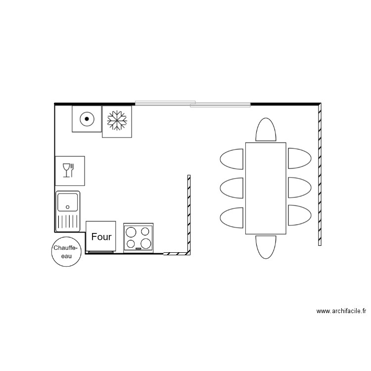 murs. Plan de 0 pièce et 0 m2