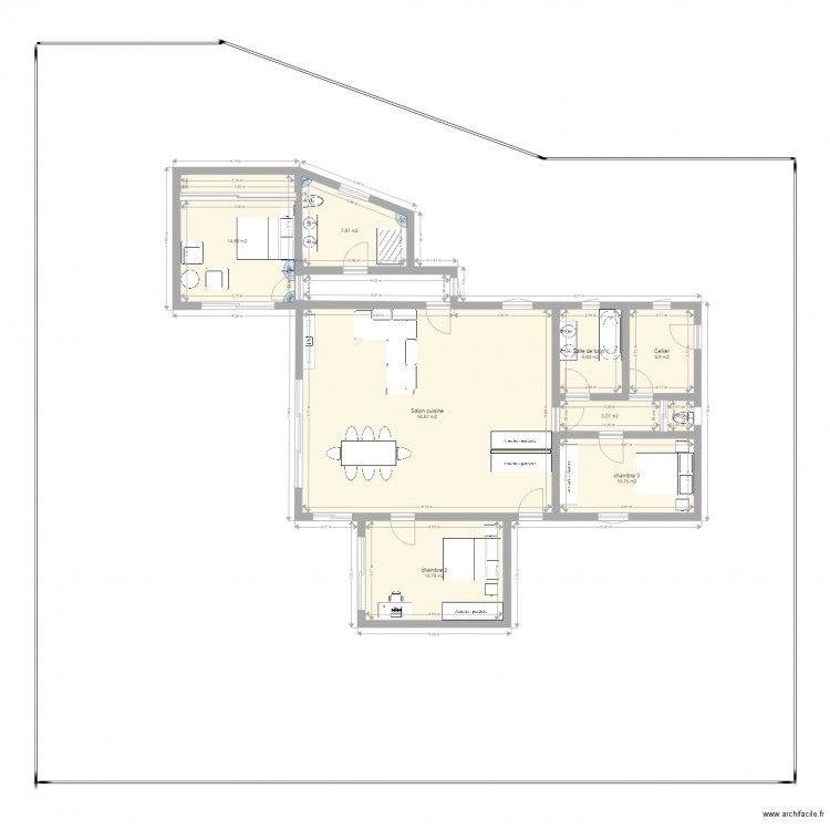 teich2. Plan de 0 pièce et 0 m2
