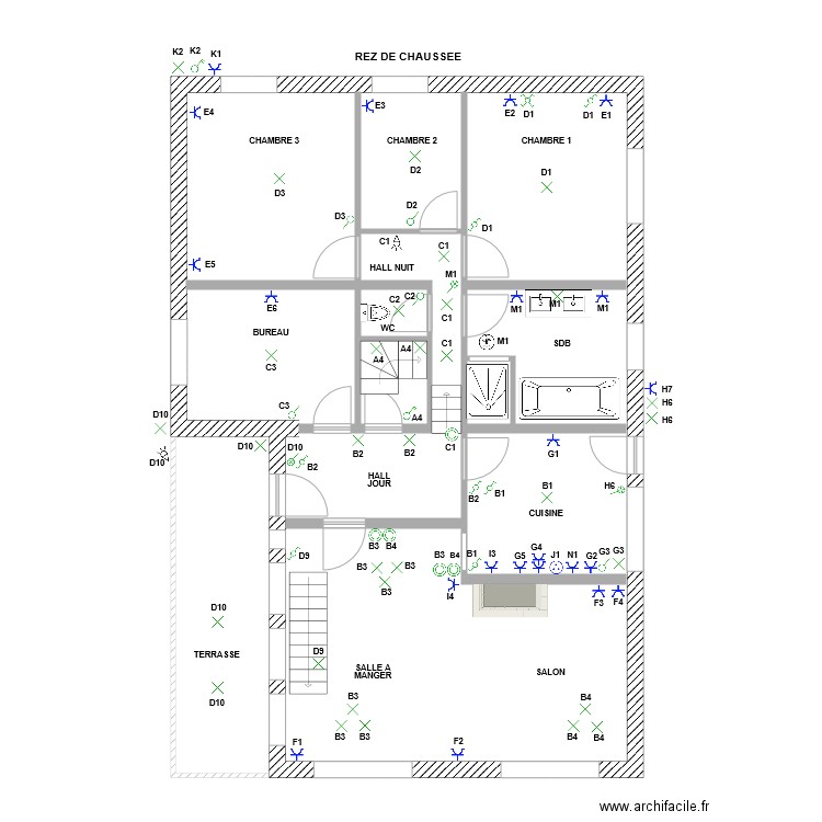 5370 Alain Rez. Plan de 0 pièce et 0 m2