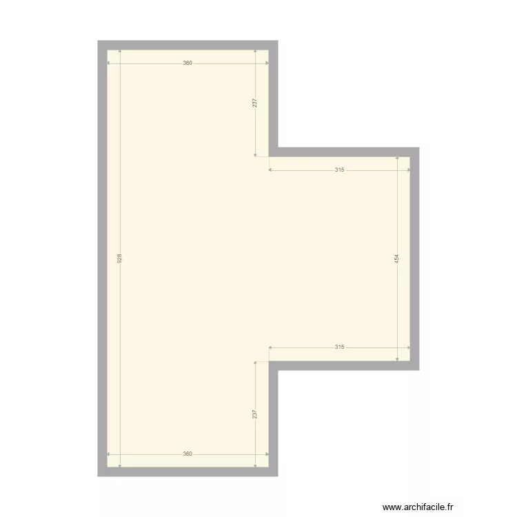 Bureaux V00. Plan de 