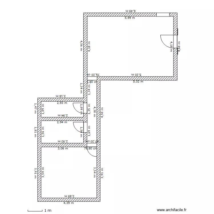 Ma maison. Plan de 