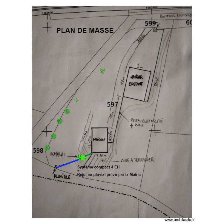 Moracchini. Plan de 0 pièce et 0 m2