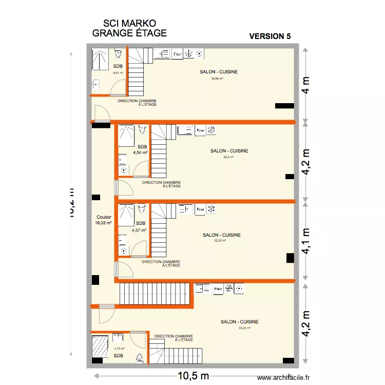 GRANGE MARKO VERSION 5. Plan de GRANGE MARKO VERSION 5. Plan de