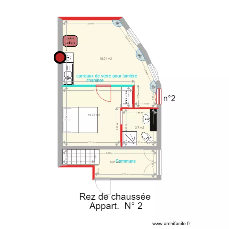 projections appart  N 2  2  nov  2019. Plan de 